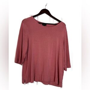 J. Jill Dusty Rose Blouse